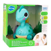 دایناسور موزیکال رنگ آبی کد 6110 هولی تویز Huile Toys