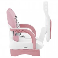 صندلی غذا پرتابل رنگ صورتی کیکابو Kikkaboo