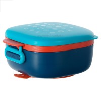 ظرف غذاخوری داخل استیل رنگ آبی رووکو rovco