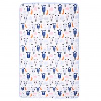 زیرانداز تعویض طرح گوسفند رنگ آبی سایز بزرگ ایسیز