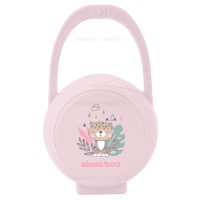 قاب پستانک رنگ صورتي کیکابو kikaboo