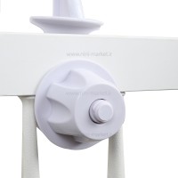 آويز تخت موزيکال خرس رنگ صورتي baby4life