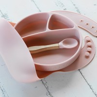 ست ظرف غذا تمام سیلیکونی 3 تکه رنگ زرد مینیک اوی‌اوی Minik OiOi