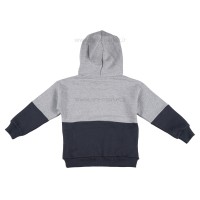 هودي اسپرت طرح جلو جيب رنگ نوک مدادي رابو Raboo