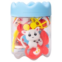 پک جغجغه طرح تاج رنگ آبی خارجی