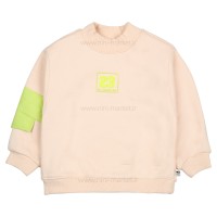 بلوز داخل‌کرک اسپرت طرح 23 رنگ کرم