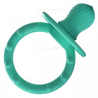 دندان گیر طرح پستانک رنگ سبز آبی مینیک اوی اوی Minik oioi