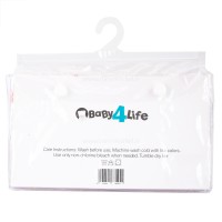 دستمال تمام نخ دست و صورت 7 عددی رنگی baby4life