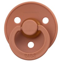 پستانک تکی لاتکس سایز 0 -6 ماه رنگ آجری فاقد جعبه بیبز Bibs