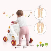 واکر موتور سه کاره رنگ صورتی برند JIN SHANG IU