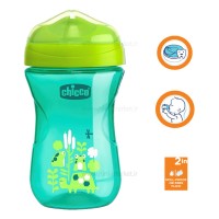 لیوان سوپاپ دار رنگ سبز چیکو  Chicco