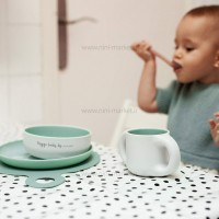 ست غذاخوري 5 تکه طرح خرگوش رنگ سبز سواوینکس Suavinex