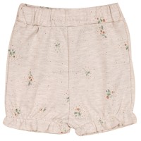 شورت پادار طرح فندق رنگ کرم نیلی nili