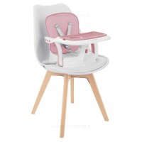 صندلی غذا پرتابل رنگ صورتی کیکابو Kikkaboo