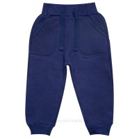 هودی شلوار پسرانه طرح گرگ رنگ آبی پاپو Papo