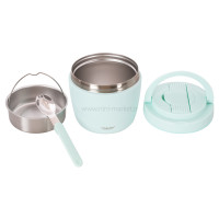 فلاسک غذا دو محفظه ای رنگ سبز پینکا Pinkah