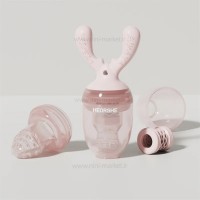پستانک میوه‌خوری طرح شاخ گوزن رنگ صورتی هی‌اورشی Heorshe