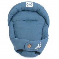 قنداق سوئیسی طرح مرغابی موسلین رنگ سرمه ای isiz