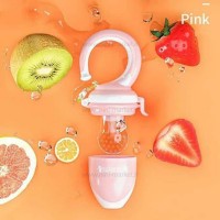 توری میوه خوری با درپوش رنگ صورتی بیبی سیل Babisil