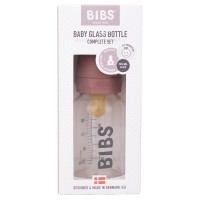 شیشه شیر پیرکس 110 میل رنگ کالباسی فاقد جعبه بیبز Bibs