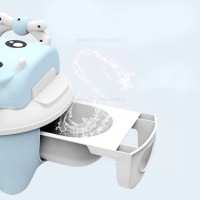 توالت آموزشی طرح گاو شاخدار رنگ سبز برند خارجی