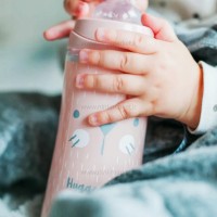 شيشه شير 360 ميل خرگوش تمام رنگ صورتی سواوینکس Suavinex