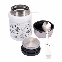 فلاسک غذاي همراه با کيف طرح سگ طوسی پینکا Pinkah