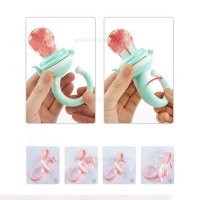 توری میوه خوری با درپوش رنگ صورتی بیبی سیل Babisil