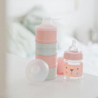 انبار غذا 4 طبقه صورتی سواوینکس Suavinex