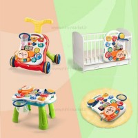 واکر موزیکال رنگ قرمز برند خارجي