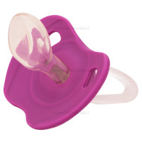 پستانک تکی 18-6 ماه طرح خرس رنگ بنفش سواوینکس Suavinex(با جعبه)