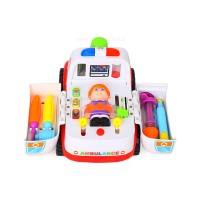 آمبولانس موزیکال کد 836 هولی تویز Huile Toys