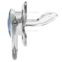 پستانک طرح سنجاقک رنگ سرمه ای 6-0 ماه دکتر براونز Drbrown (فاقد جعبه)