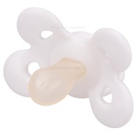 پستانک فیزیو کامفورت 0 تا 6 ماه طرح راکن رنگ کرم چیکو Chicco