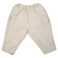 شلوار اسپرت مام استایل رنگ کرمی