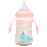 شيرخوري 240 ميل دسته دار رنگ صورتی رووکو Rovco