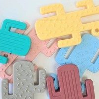 دندانگیر مدل کاکتوس رنگ آبی مینیک اوی اوی Oioi Minik