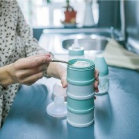 انبار غذا 4 طبقه سبز سواوینکس Suavinex