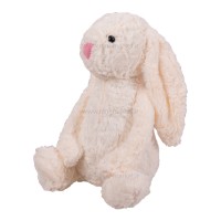 عروسک خرگوش جلی کت 35 سانت رنگ کاراملی