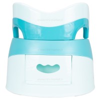 توالت آموزشی طرح جوجه رنگ آبی بیبی هود Baby Hood