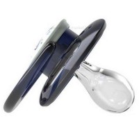 پستانک تکی درب دار طرح سفینه فضایی رنگ سرمه ای سایز 6 تا 18 ماه دکتربراون Dr.brown