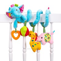 آویز مارپیچ مدل فیل آبی جولی بیبی Jolly Baby