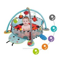 تشک بازی کفشدوزک رنگ آبی کیکابو Kikkaboo