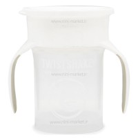 ليوان 360 درجه رنگ سفید تویست شیک Twistshake