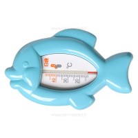 دماسنج حمام طرح ماهی رنگ آبی رووکو Rovco