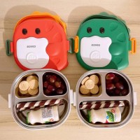 ظرف غذاخوری داخل استیل رنگ قرمز رووکو rovco