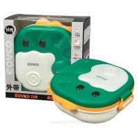 ظرف غذاخوری داخل استیل رنگ سبز رووکو rovco