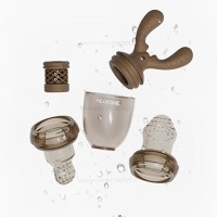 پستانک میوه‌خوری طرح شاخ گوزن رنگ سفید هی‌اورشی Heorshe