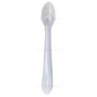 قاشق تک سیلیکونی قاب دار رنگ طوسی کیکابو kikaboo