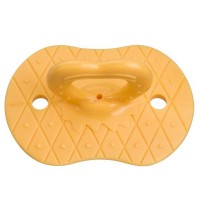 پستانک سیلیکونی طرح آناناس رنگ نارنجی بیبی سیل Babisil